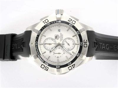 Tag Heuer Aquaracer Same Chassis As 7750 Version-White Replica Watch TAG3484