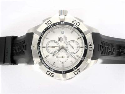 Tag Heuer Aquaracer Same Chassis As 7750 Version-White Replica Watch TAG4483