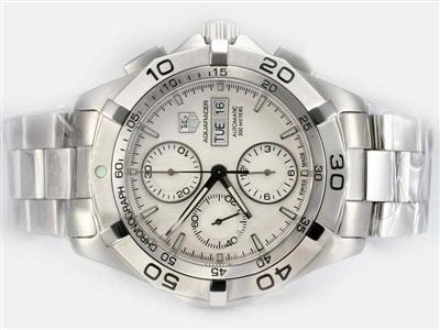 Tag Heuer Aquaracer White Dial Replica Watch TAG3428