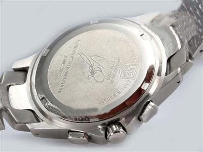 Tag Heuer Ayrton Senna Black Dial Replica Watch TAG3947