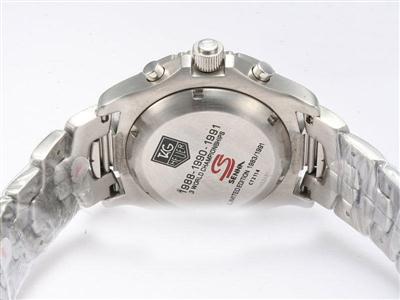 Tag Heuer Ayrton Senna Black Dial-Water Proof Replica Watch TAG5104
