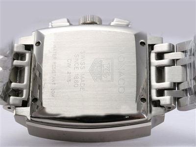 Tag Heuer Carrera Black Dial And Rubber Strap Replica Watch TAG6425