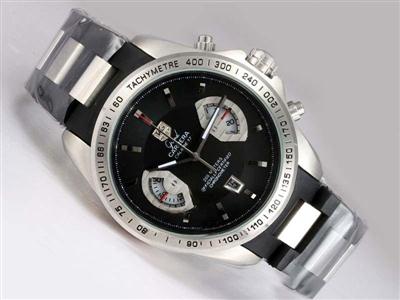 Tag Heuer Carrera Black Dial Replica Watch TAG2370