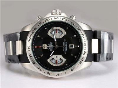 Tag Heuer Carrera Black Dial Replica Watch TAG2370