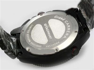 Tag Heuer Carrera Black Dial Replica Watch TAG3255