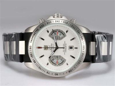 Tag Heuer Carrera Black Dial Replica Watch TAG3907