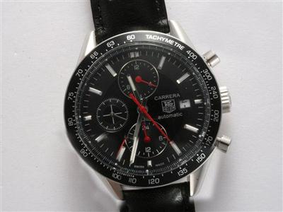 Tag Heuer Carrera Black Dial Replica Watch TAG5535