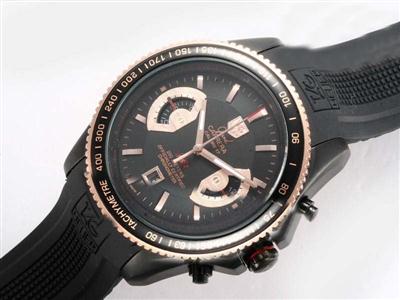 Tag Heuer Carrera Black Dial Replica Watch TAG6508