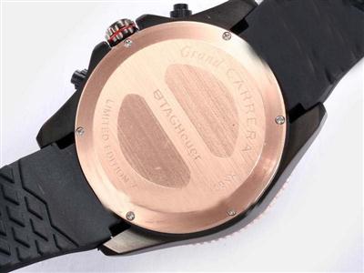 Tag Heuer Carrera Black Dial Replica Watch TAG6508