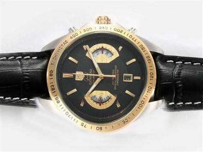Tag Heuer Carrera Black Dial Replica Watch TAG8262