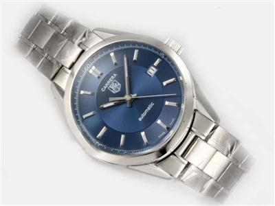 Tag Heuer Carrera Blue Dial-Same Chassis As Swiss Version-High Quality Replica Watch TAG2221