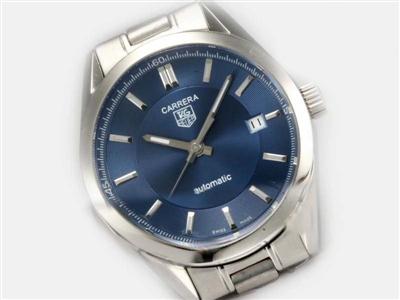 Tag Heuer Carrera Blue Dial-Same Chassis As Swiss Version-High Quality Replica Watch TAG2221