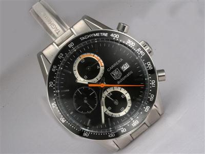Tag Heuer Carrera Chronograph AR Coating Same Chassis As 7750-High Quality Replica Watch TAG6344
