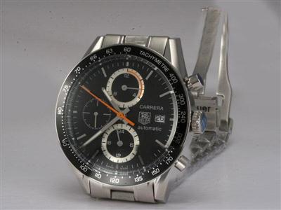 Tag Heuer Carrera Chronograph AR Coating Same Chassis As 7750-High Quality Replica Watch TAG6344