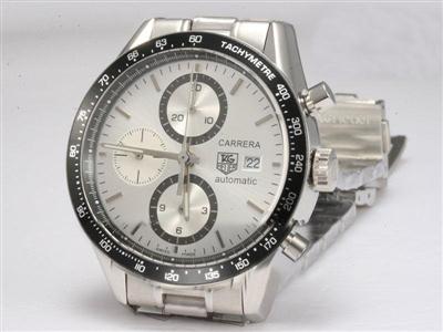 Tag Heuer Carrera Chronograph Black Bezel Replica Watch TAG5300