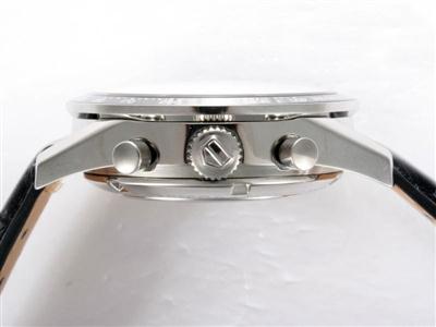 Tag Heuer Carrera Chronograph Black Dial And Bezel-Deployment Buckle Replica Watch TAG5354