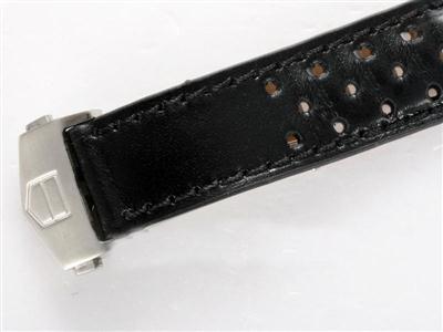 Tag Heuer Carrera Chronograph Black Dial And Bezel-Deployment Buckle Replica Watch TAG5354