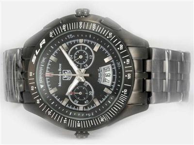 Tag Heuer Carrera Chronograph Black Dial And Bezel Same Casing As 7750-High Quality Replica Watch TAG8797