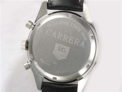 Tag Heuer Carrera Chronograph Black Dial-Deployment Buckle Same Chassis As 7750-High Quality Replica Watch TAG4901