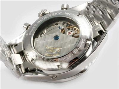 Tag Heuer Carrera Chronograph Black Dial-Deployment Buckle Same Chassis As 7750-High Quality Replica Watch TAG6297