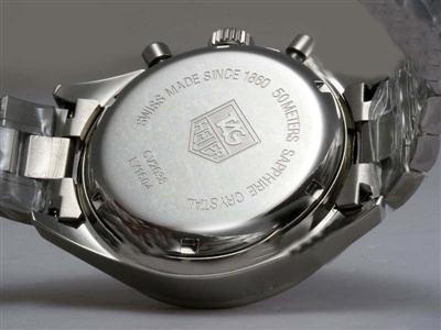 Tag Heuer Carrera Chronograph Black Dial Replica Watch TAG7332