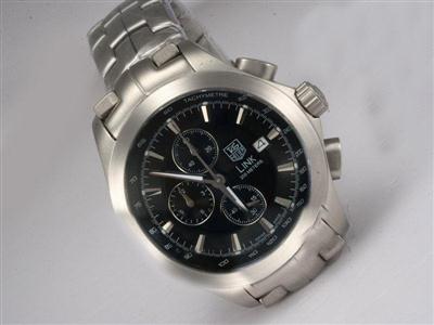 Tag Heuer Carrera Chronograph Black Dial Replica Watch TAG7911