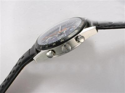 Tag Heuer Carrera Chronograph Blue Dial Replica Watch TAG6607