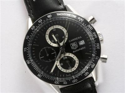 Tag Heuer Carrera Chronograph Deployment Buckle Same Chassis As 7750-High Quality Replica Watch TAG2385
