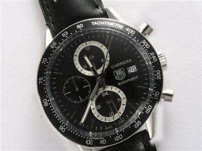 Tag Heuer Carrera Chronograph Deployment Buckle Same Chassis As 7750-High Quality Replica Watch TAG6257
