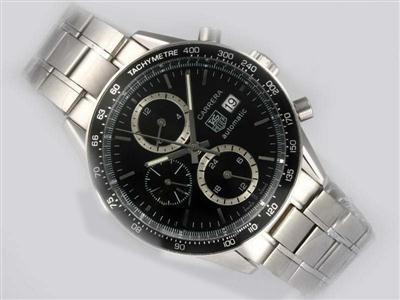 Tag Heuer Carrera Chronograph Same Chassis As 7750-High Quality Replica Watch TAG3497