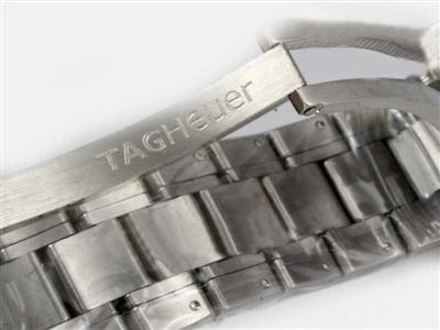 Tag Heuer Carrera Chronograph Silver Dial Replica Watch TAG2695