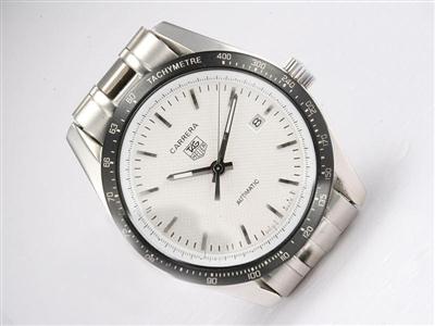 Tag Heuer Carrera Chronograph White Dial Replica Watch TAG7235