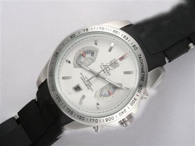 Tag Heuer Carrera Rubber Strap Replica Watch TAG4884
