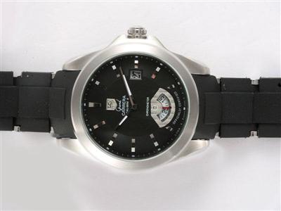 Tag Heuer Carrera Rubber Strap Replica Watch TAG4918