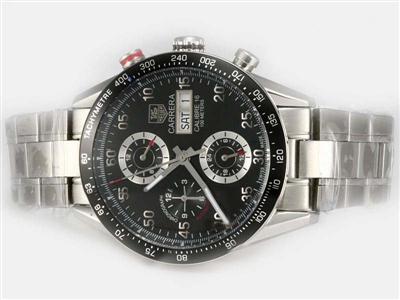 Tag Heuer Carrera Same Chassis As 7750 Version-New Model Replica Watch TAG8695