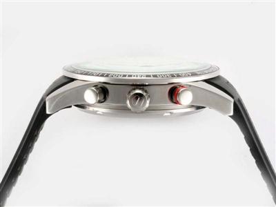 Tag Heuer Carrera Silver Dial-Rubber Replica Watch TAG4051