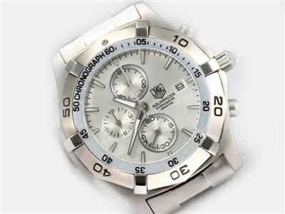 Tag Heuer Carrera White Dial Replica Watch TAG3589