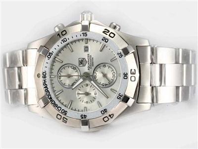 Tag Heuer Carrera White Dial Replica Watch TAG3589