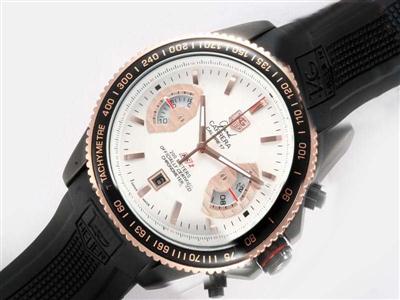 Tag Heuer Carrera White Dial Replica Watch TAG5489
