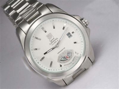 Tag Heuer Carrera White Dial Replica Watch TAG8784