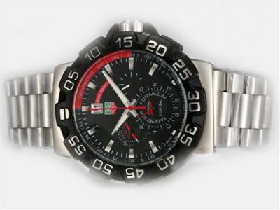 Tag Heuer Formula 1 SLR Golf Black Dial And Bezel-Indy 500 New Version Replica Watch TAG2445