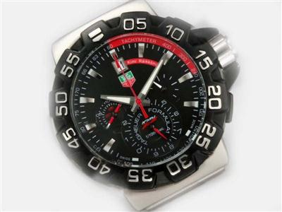 Tag Heuer Formula 1 SLR Golf Black Dial And Bezel-Indy 500 New Version Replica Watch TAG2445