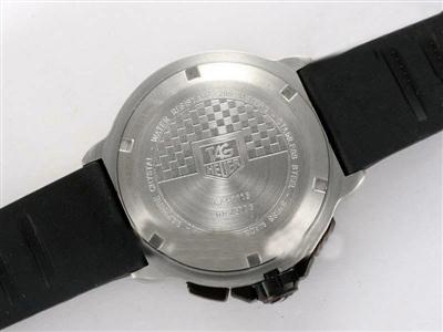Tag Heuer Formula 1 SLR Golf Black Dial And Bezel With Rubber Strap Replica Watch TAG2047