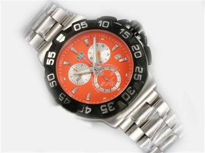 Tag Heuer Formula 1 SLR Golf Orange Dial Replica Watch TAG6487