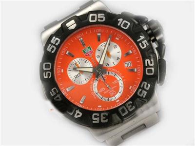 Tag Heuer Formula 1 SLR Golf Orange Dial Replica Watch TAG6487