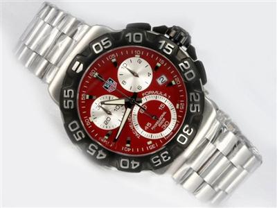 Tag Heuer Formula 1 SLR Golf Red Dial Replica Watch TAG9396