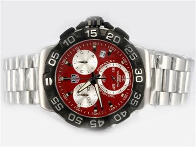 Tag Heuer Formula 1 SLR Golf Red Dial Replica Watch TAG9396