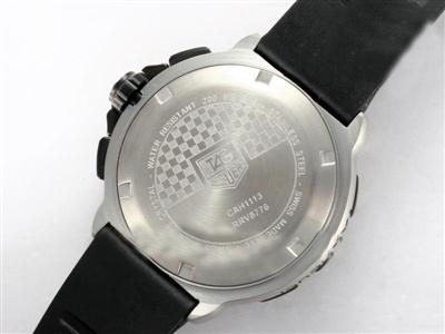 Tag Heuer Formula 1 SLR Golf Red Dial-Rubber Strap Replica Watch TAG2477