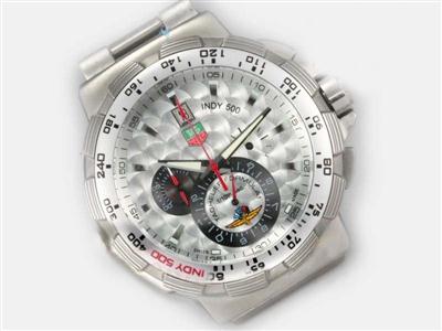 Tag Heuer Formula 1 SLR Golf Silver Scale Dial-Indy 500 New Version Replica Watch TAG9424