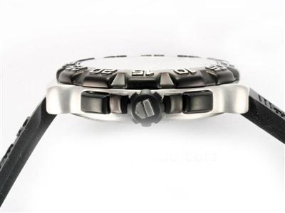 Tag Heuer Formula 1 SLR Golf White Dial-Rubber Strap Replica Watch TAG6675